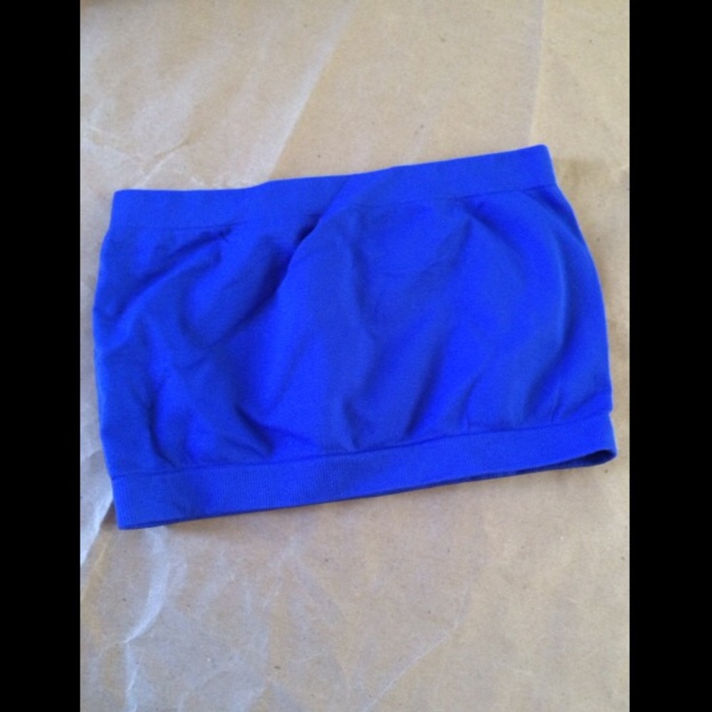 Royal blue bandeau